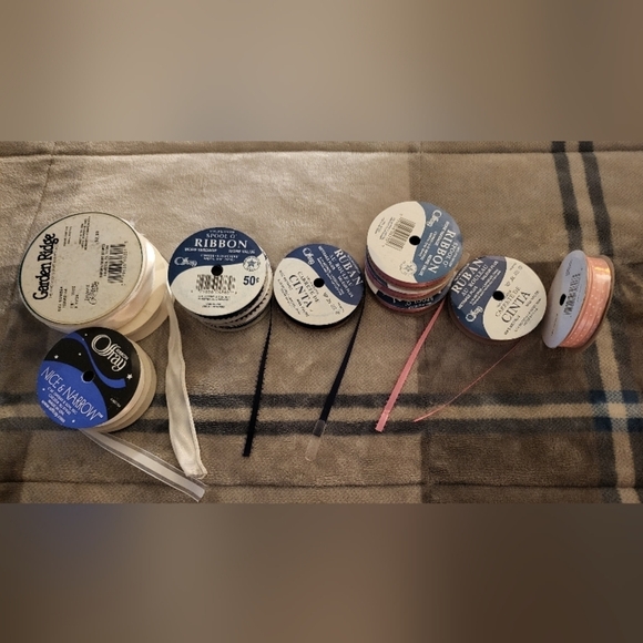 13 RIBBON SPOOLS,  VARIETY​ - Picture 1 of 5